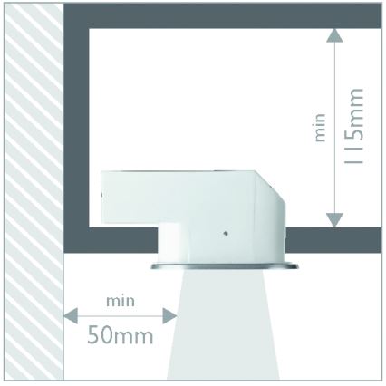 Philips 57955/48/16 - Ugradne svjetiljke za kupaonicu MYLIVING HUDDLE 1xE27/12W