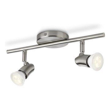 Philips 59112/17/16 - LED prigušivačka reflektora KAYA 2xGU10/5,5W/230V