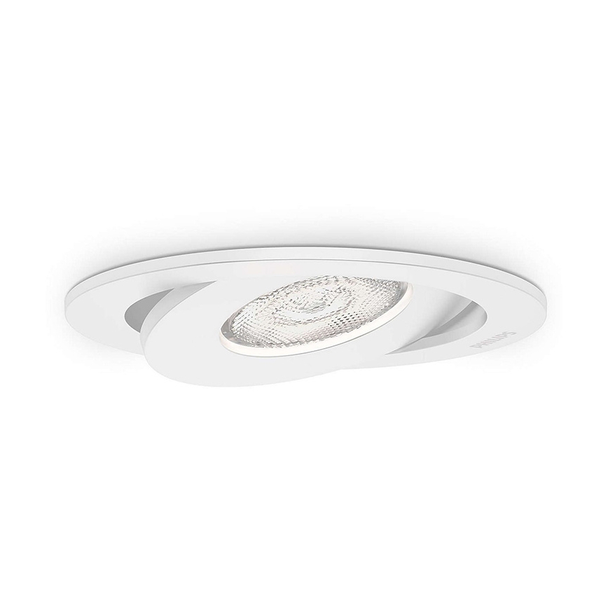 Philips - SET 3x LED Prigušiva ugradbena svjetiljka LED/4,5W/230V