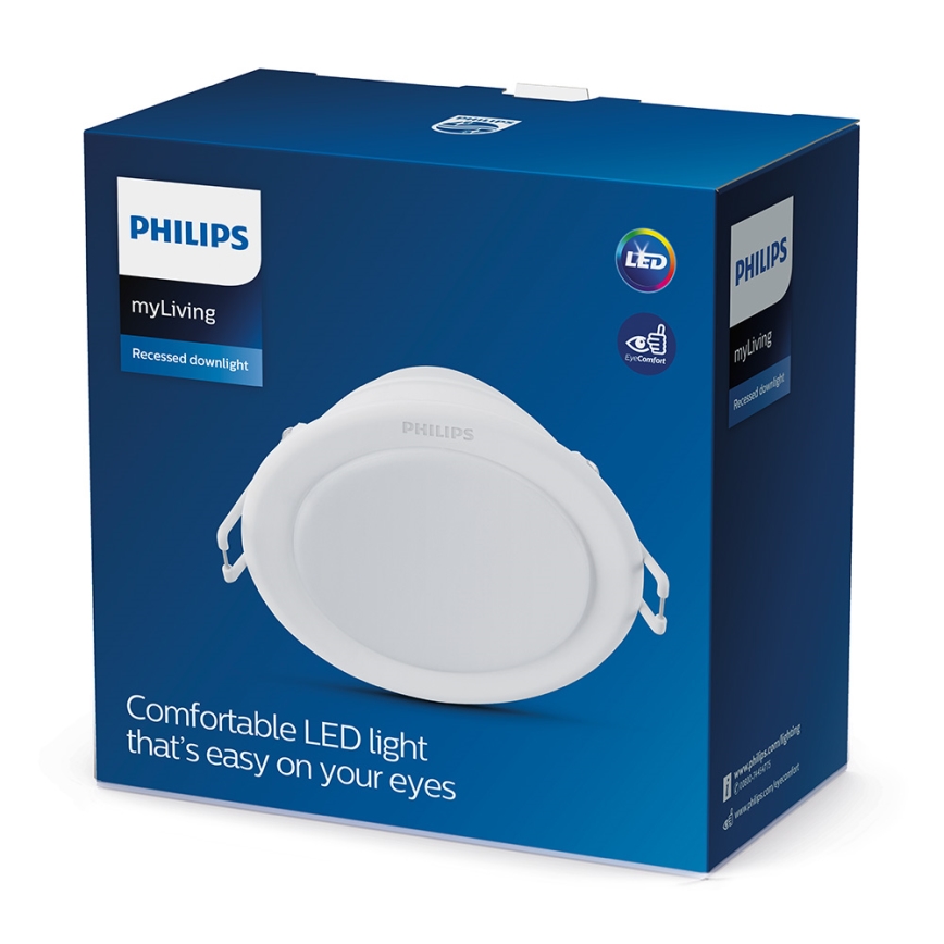 Philips - LED Ugradbena svjetiljka 1xLED/5,5W/230V 6500K