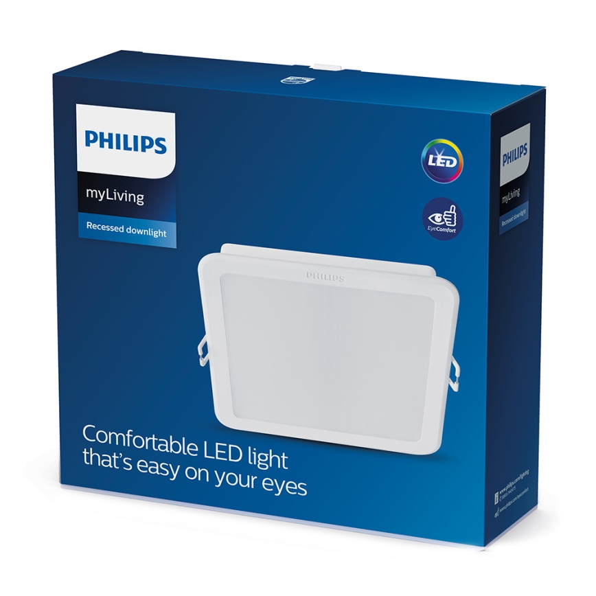 Philips - LED Ugradbena svjetiljka 1xLED/17W/230V 3000K