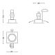 Philips - SET 3x Ugradbena svjetiljka za kupaonicu 3xGU10/35W/230V IP23