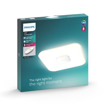 Philips - LED Prigušiva stropna svjetiljka LED/75W/230V + daljinski upravljač