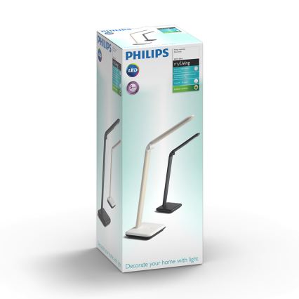 Philips 66016/31/P3 - LED Prigušiva stolna lampa JABIRU LED/4,5W/230V bijela