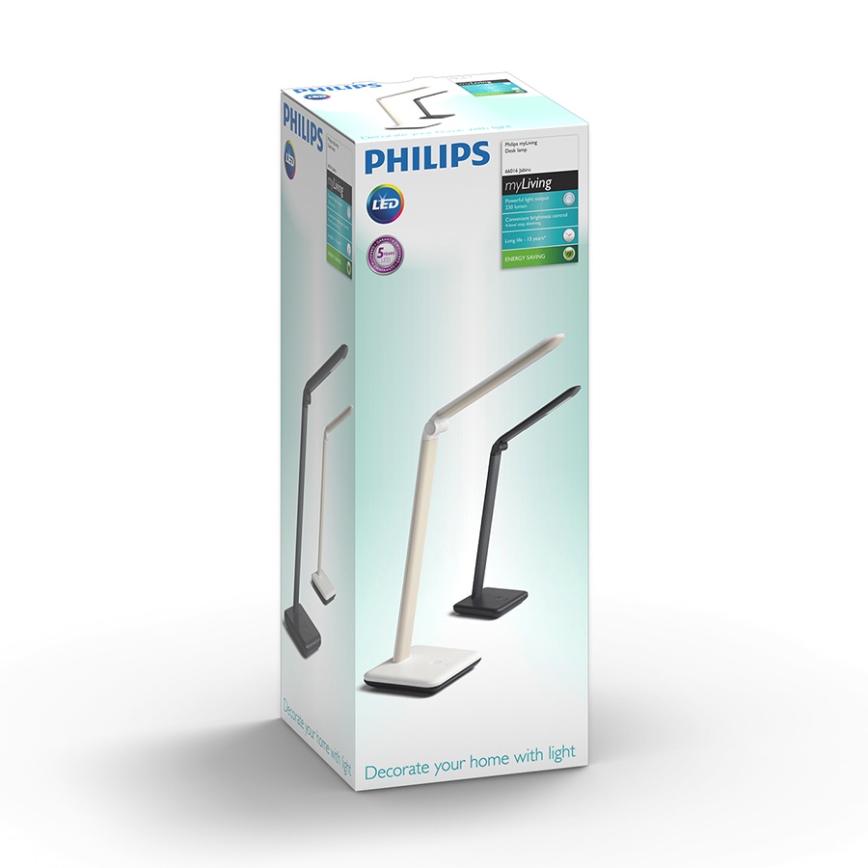 Philips 66016/31/P3 - LED Prigušiva stolna lampa JABIRU LED/4,5W/230V bijela