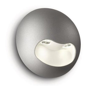 Philips 69085/87/16 - LED Zidna svjetiljka MYLIVING MILIO 2xLED/2,5W/230V