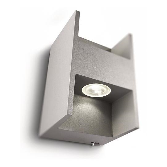 Philips 69087/87/16 - LED Zidna svjetiljka MYLIVING METRIC 2xLED/2,5W/230V