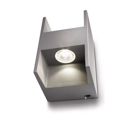 Philips 69087/87/16 - LED Zidna svjetiljka MYLIVING METRIC 2xLED/2,5W/230V