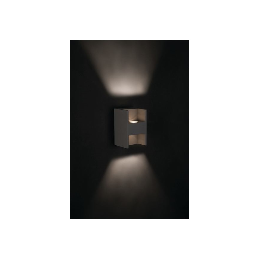 Philips 69087/87/16 - LED Zidna svjetiljka MYLIVING METRIC 2xLED/2,5W/230V
