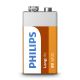 Philips 6F22L1F/10 - Cink-klorid baterija 6F22 LONGLIFE 9V