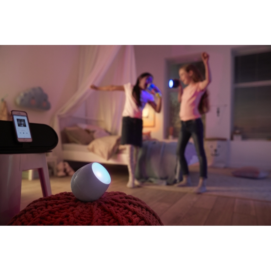 Philips 70103/30/P0 - LED stolna lampa LIVINGCOLORS SOUNDLIGHT LED/0,4W/3xAA