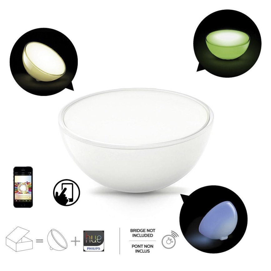 Philips 71460/60/PH - Stolna svjetiljka za prigušivanje HUE GO 1xLED/6W/RGB