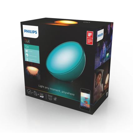 Philips 71460/60/PH - Stolna svjetiljka za prigušivanje HUE GO 1xLED/6W/RGB