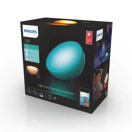 Philips - Prigušiva stolna lampa Hue GO 1xLED/6W/RGB