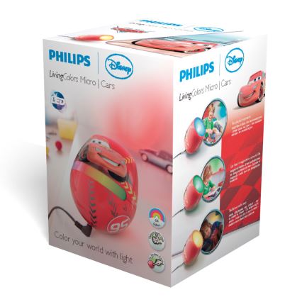 Philips 71704/32/16 - LED lampica LIVINGCOLORS MICRO DISNEY CARS LED/4,7W