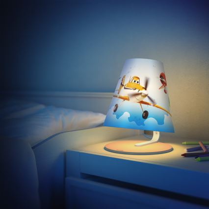 Philips 71764/53/16 - LED Dječja stolna lampica DISNEY PLANES LED/3W/230V