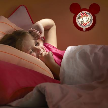 Philips 71766/31/16 - Dječja orientacijska LED svjetiljka DISNEY MINNIE LED/0,06W/3V