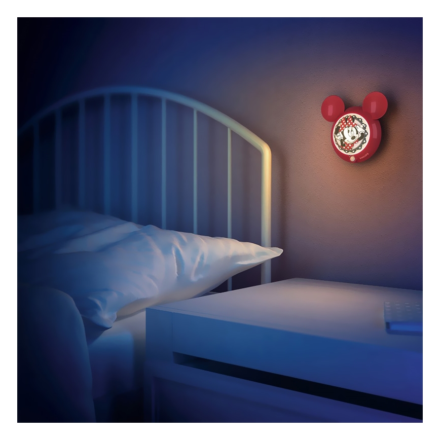 Philips 71766/31/16 - Dječja orientacijska LED svjetiljka DISNEY MINNIE LED/0,06W/3V