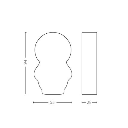 Philips 71767/97/16 - LED dječja svjetiljka DISNEY STAR WARS 1xLED/0,3W/2xAAA