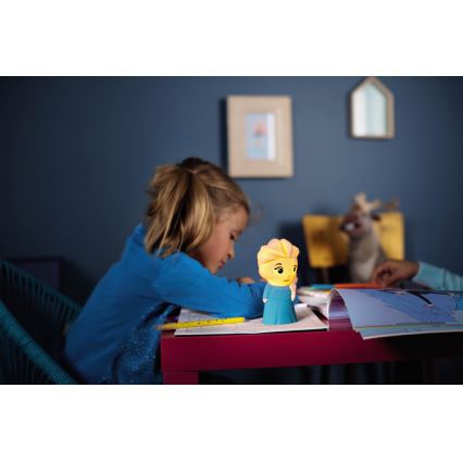 Philips 71768/03/16 - LED dječja lampa DISNEY ELSA 1xLED/0,3W/3V