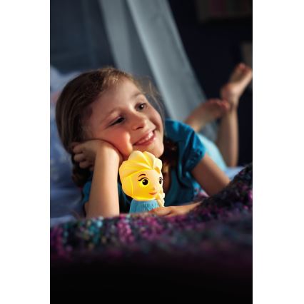 Philips 71768/03/16 - LED dječja lampa DISNEY ELSA 1xLED/0,3W/3V