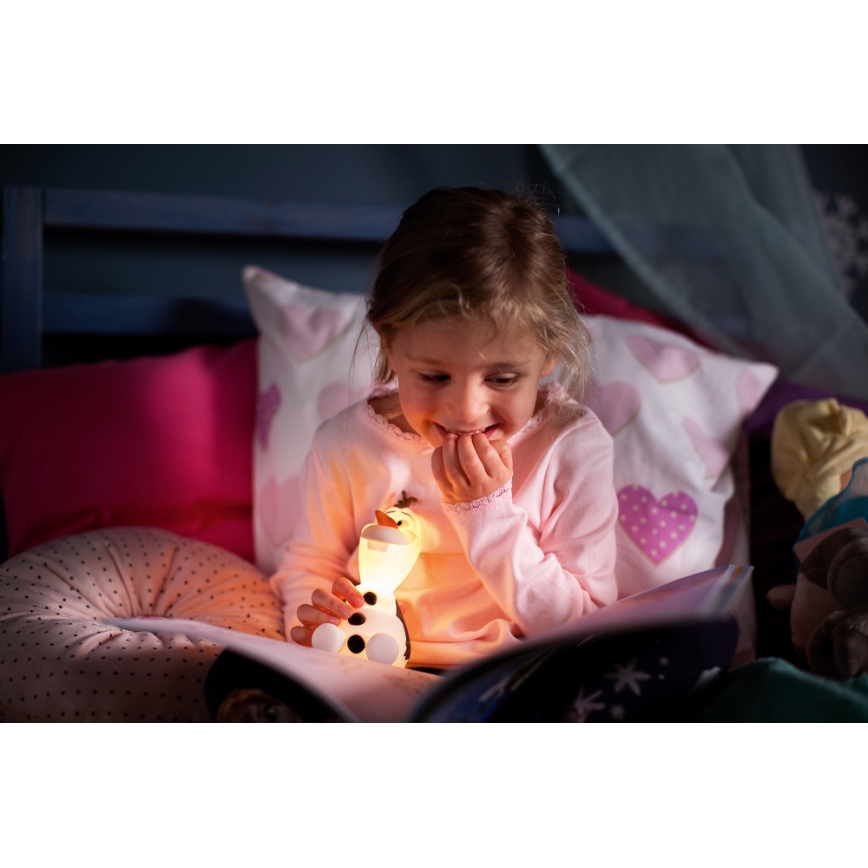 Philips 71768/08/16 - LED dječja lampa DISNEY FROZEN 1xLED/0,3W/3V