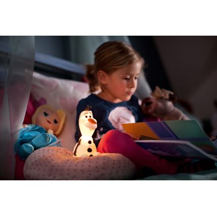 Philips 71768/08/16 - LED dječja lampa DISNEY FROZEN 1xLED/0,3W/3V