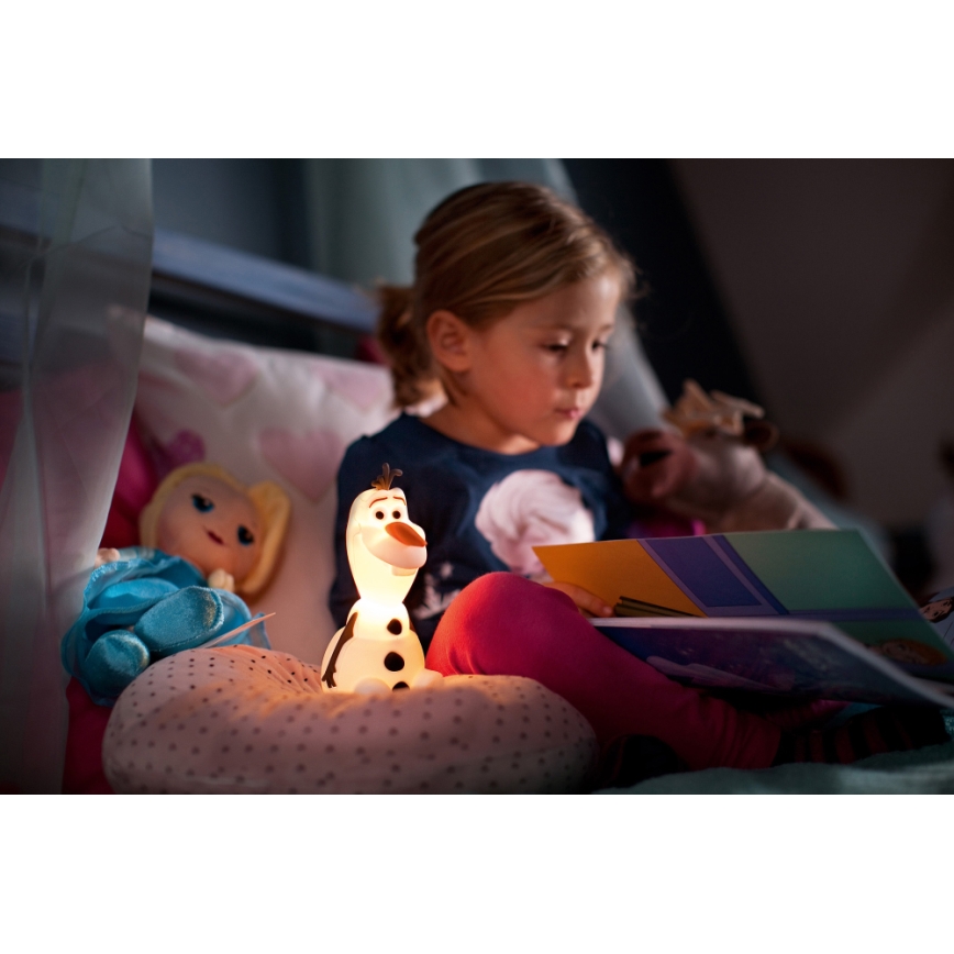 Philips 71768/08/16 - LED dječja lampa DISNEY FROZEN 1xLED/0,3W/3V