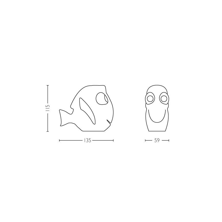 Philips - LED dječja lampa LED/0,3W/3V