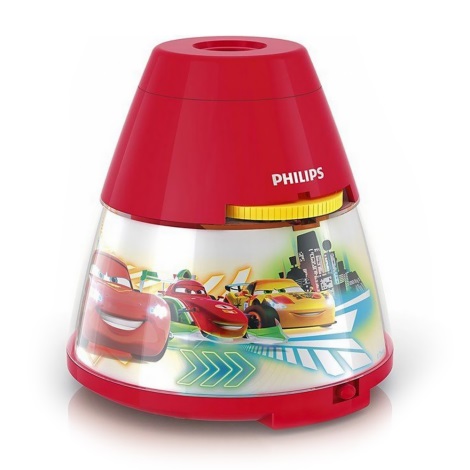Philips 71769/32/16 - LED Dječji projektor DISNEY CARS LED/0,1W/3xAA