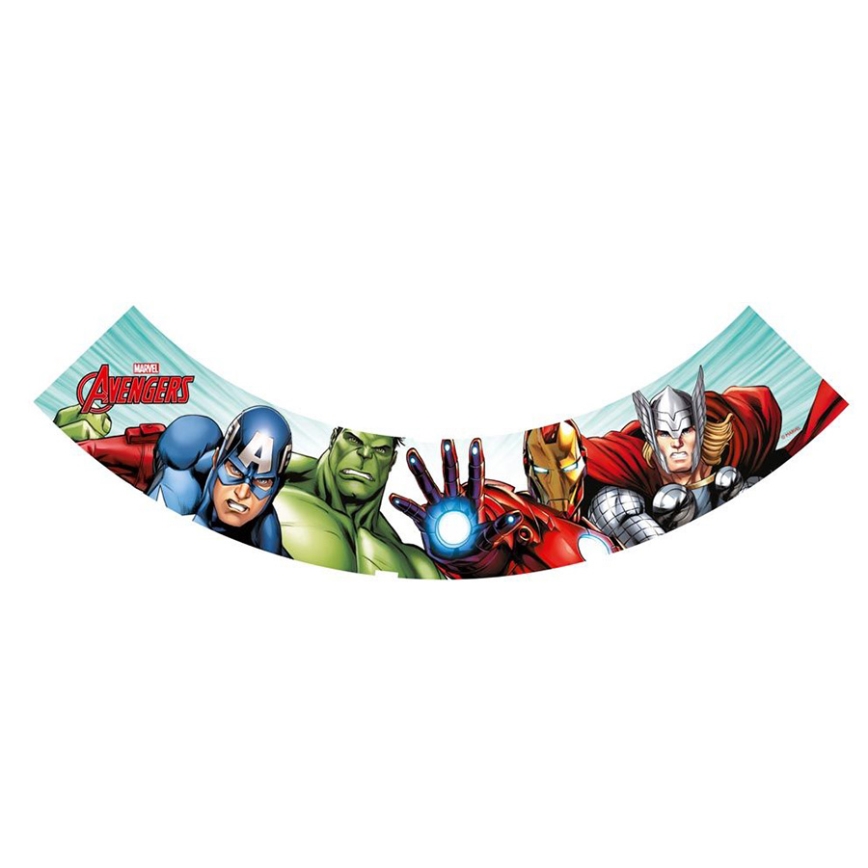 Philips 71769/35/P0 - LED Dječji projektor MARVEL AVENGERS 1xLED/0,1W/3xAA