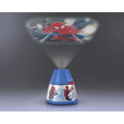 Philips 71769/40/16 - LED Dječji projektor MARVEL SPIDER MAN LED/0,1W/3xAA