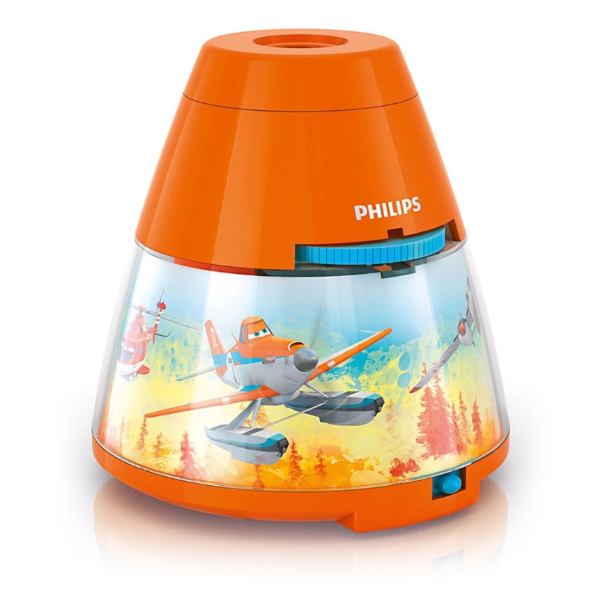 Philips 71769/53/16 - LED Dječji projektor DISNEY PLANES LED/0,1W/3xAA