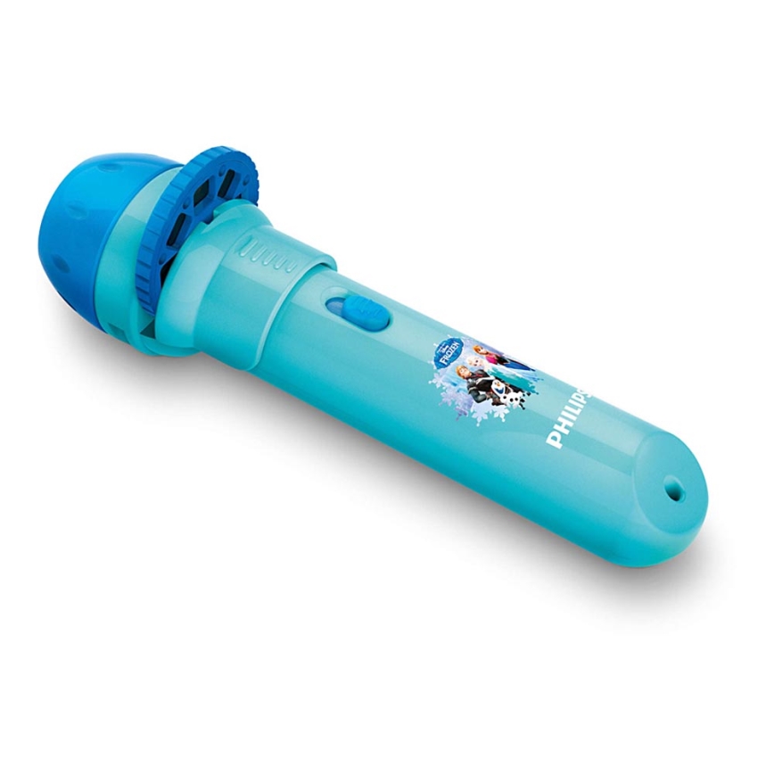 Philips 71788/08/16 - LED Dječja svjetiljka i projektor DISNEY FROZEN LED/3xLR44