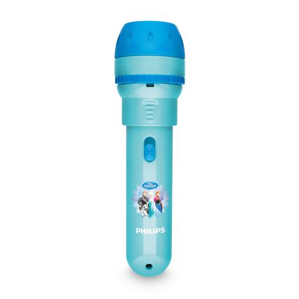 Philips 71788/08/16 - LED Dječja svjetiljka i projektor DISNEY FROZEN LED/3xLR44