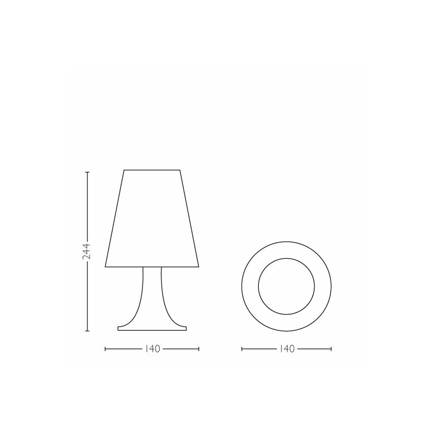 Philips - LED Dječja stolna lampa 1xLED/2,3W/230V
