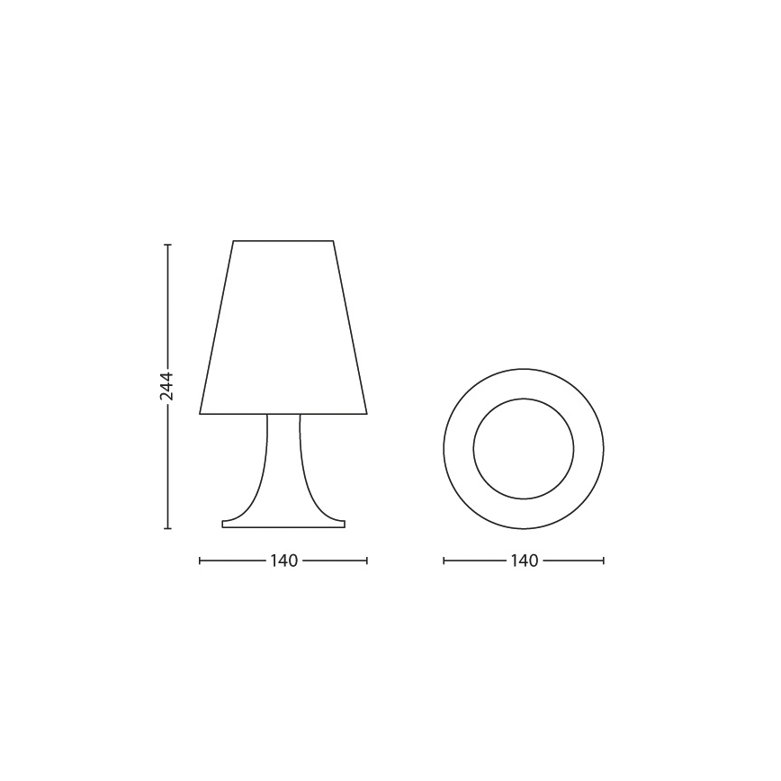 Philips 71795/40/16 - LED Dječja stolna lampa MARVEL SPIDER MAN LED/2,3W/230V