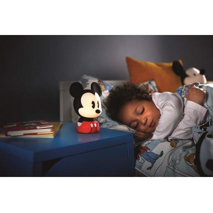 Philips 71883/30/PO - LED Dječja lampa DISNEY MICKEY MOUSE LED/0,1W/USB