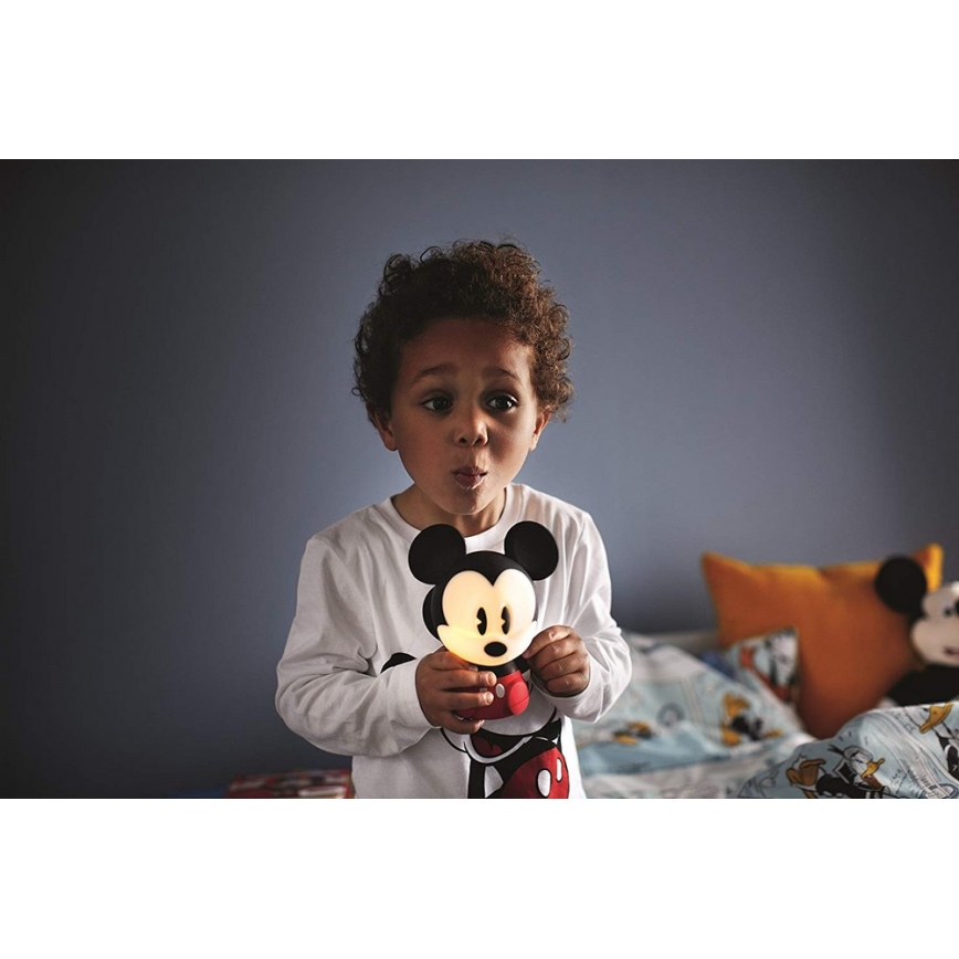 Philips 71883/30/PO - LED Dječja lampa DISNEY MICKEY MOUSE LED/0,1W/USB
