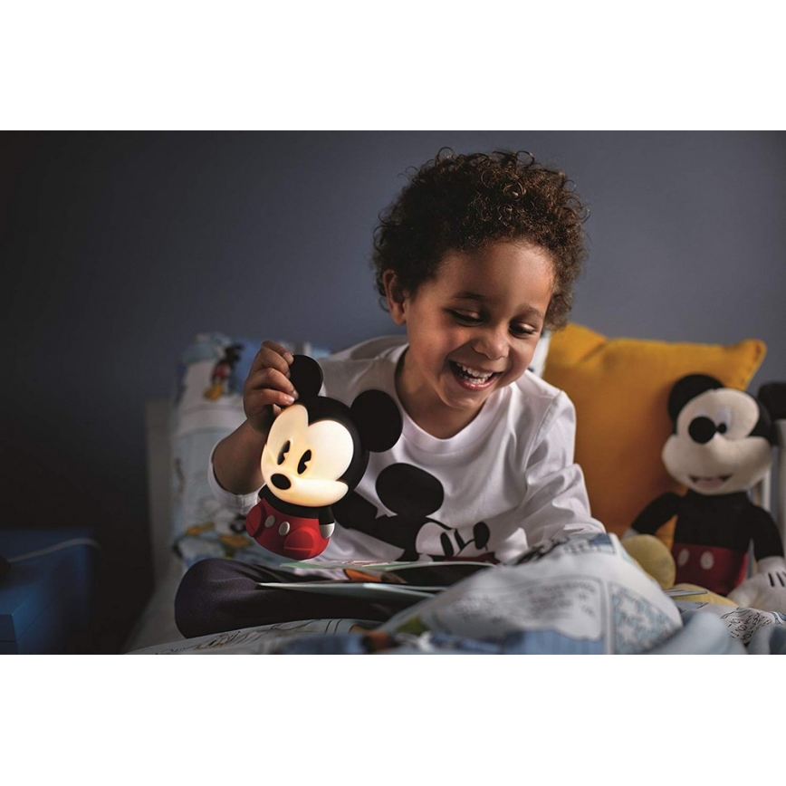 Philips 71883/30/PO - LED Dječja lampa DISNEY MICKEY MOUSE LED/0,1W/USB