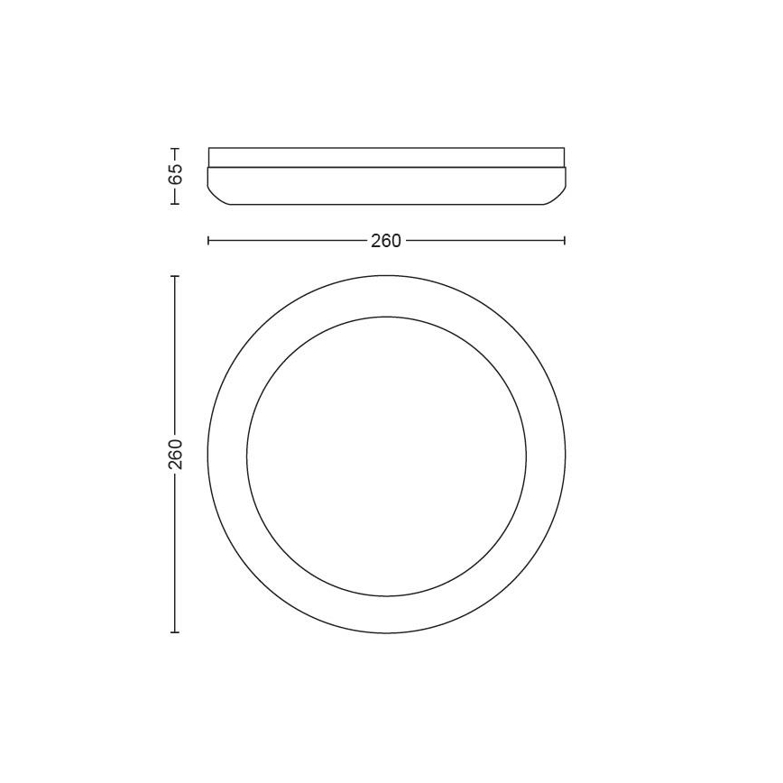 Philips - LED Dječja zidna svjetiljka 4xLED/2,5W/230V