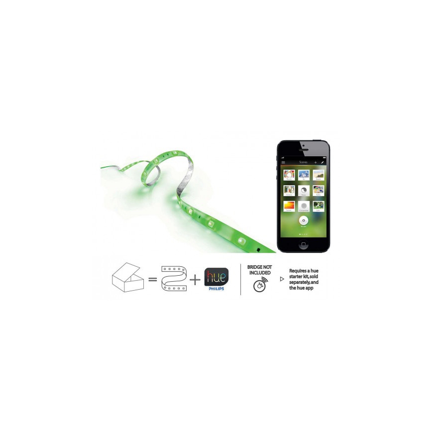 Philips - RGB LED Prigušiva traka Hue LIGHTSTRIP 2m