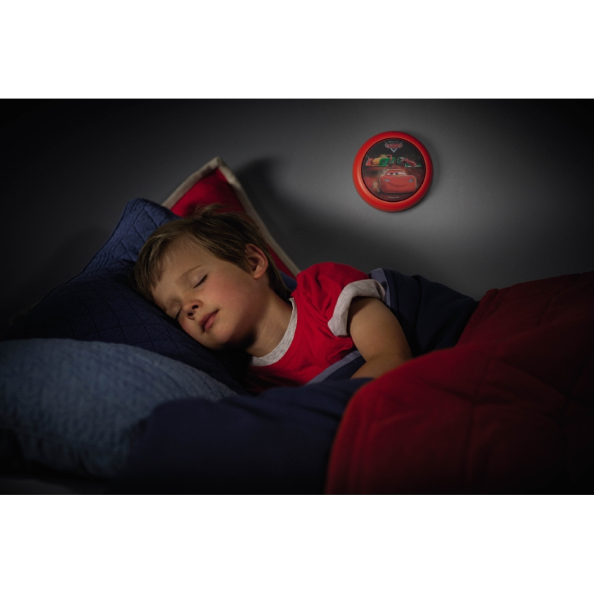 Philips 71924/32/16 - LED Dječja svjetiljka na dodir DISNEY CARS LED/0,3W/2xAA