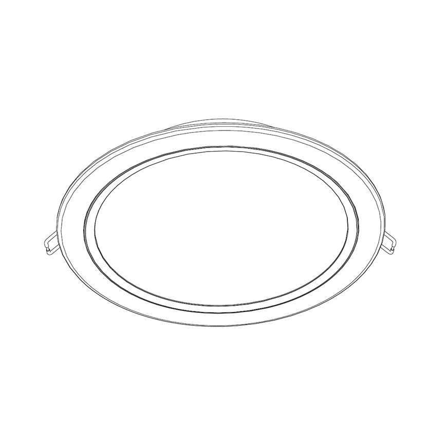 Philips - ugradna LED stropna svjetiljka LED/20W/230V