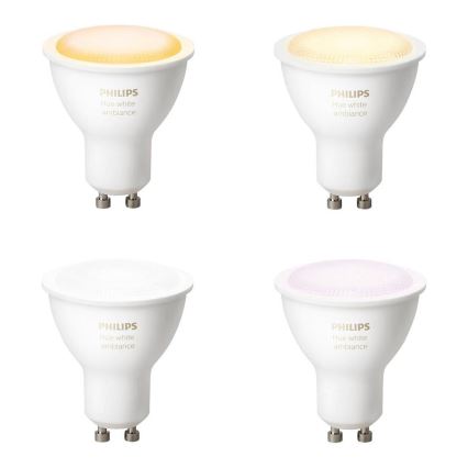 Philips - LED žarulja za prigušivanje Hue WHITE AMBIANCE 1xGU10/5,5W