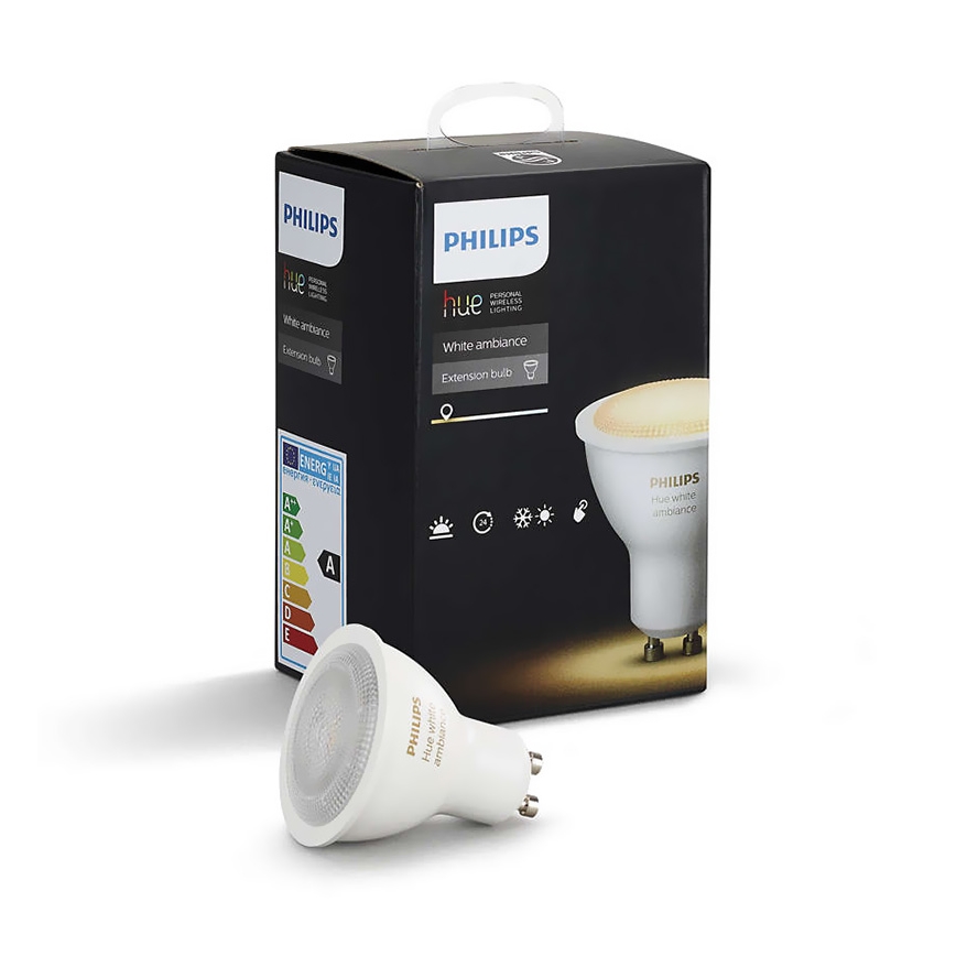 Philips - LED žarulja za prigušivanje Hue WHITE AMBIANCE 1xGU10/5,5W