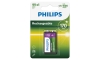 Philips 9VB1A17/10 - Punjiva baterija MULTILIFE NiMH/9V/170 mAh