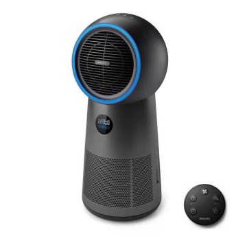 Philips AMF220/15 - Pročišćivač zraka, ventilator i grijač 3u1 SERIES 2000 230V + daljinski upravljač
