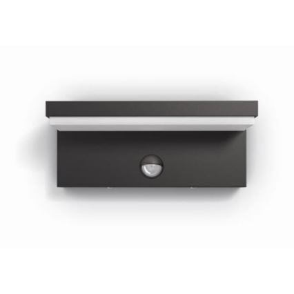Philips - LED vanjsko zidno svjetlo sa senzorom BUSTAN LED/3,8W/230V 2700K IP44