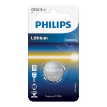 Philips CR2016/01B - Litijska gumbasta baterija CR2016 MINICELLS 3V